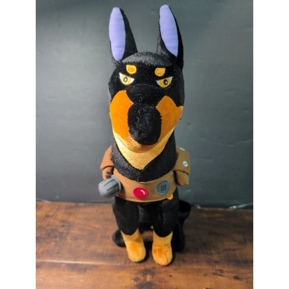 Disney Parks Pixar Up Movie Doberman Pinscher Alpha Talking Plush Working 13